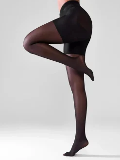 Sheer Control Top Shaping Tights