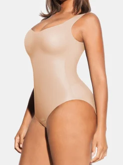 Smoothing Shapewear Scoopneck Tank Bodysuit