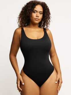 The Shapewear Bodysuit Scoop Neck Thong