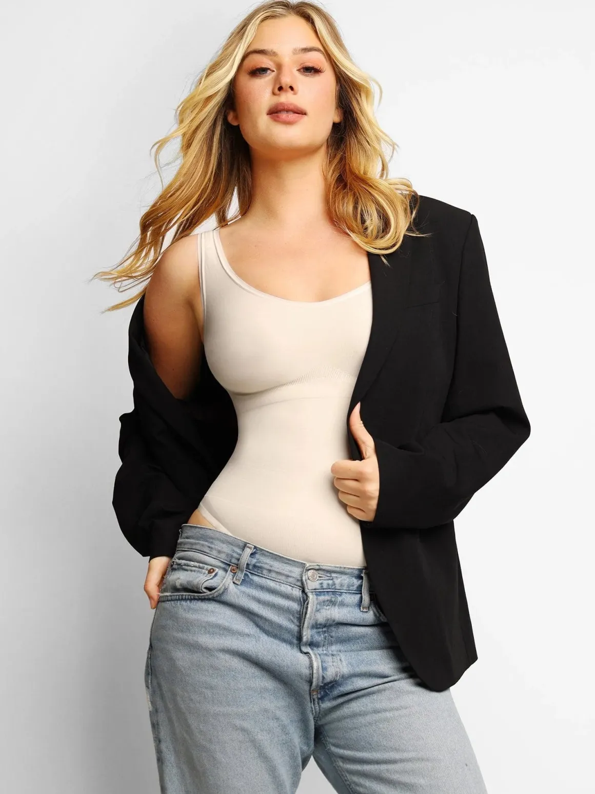 The Shapewear Bodysuit Seamless Tank Top