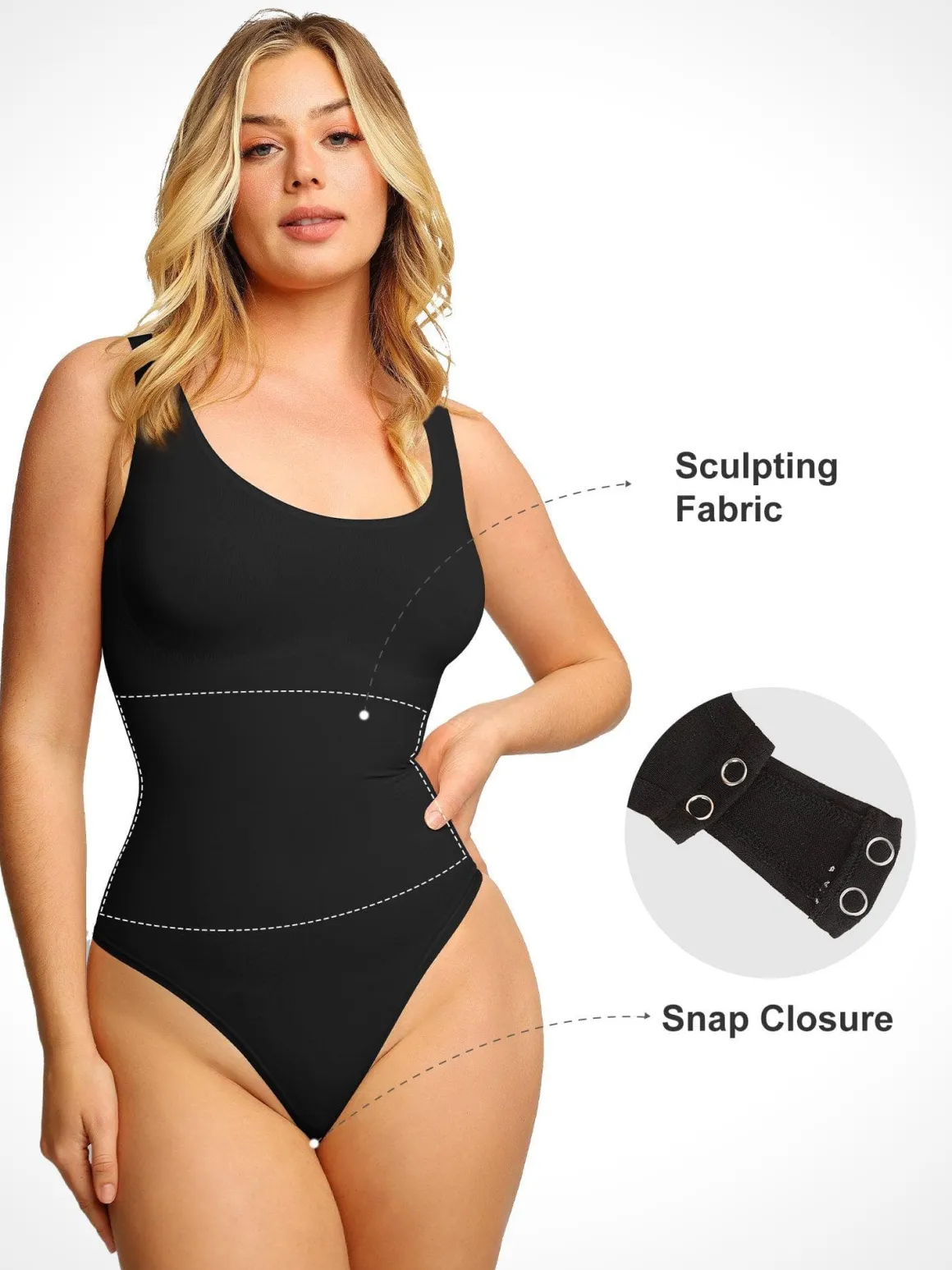 The Shapewear Bodysuit Seamless Tank Top