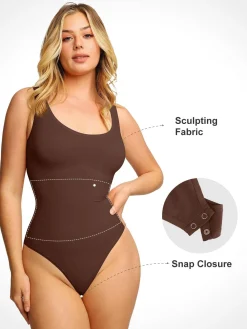 The Shapewear Bodysuit Seamless Tank Top