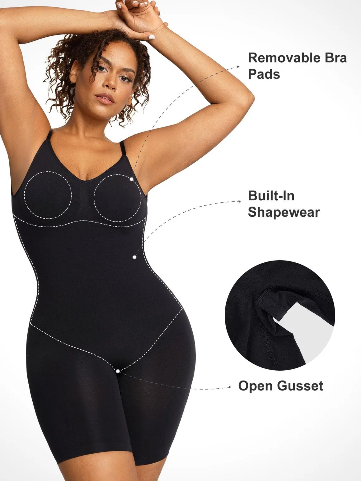 The Shapewear Bodysuits Full Confidence Slimming