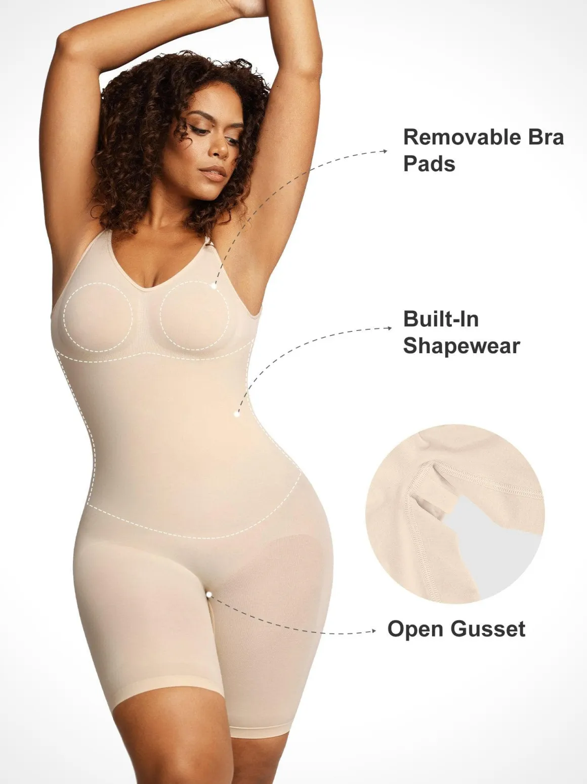The Shapewear Bodysuits Full Confidence Slimming