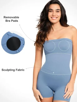 The Shapewear Romper Seamless Bandeau