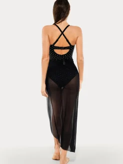Twist & Shirred Sculpting One-Piece with Removable Straps
