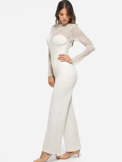 Velvet Wide-Leg Sculpting Trousers