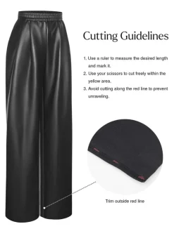Velvet Wide-Leg Sculpting Trousers