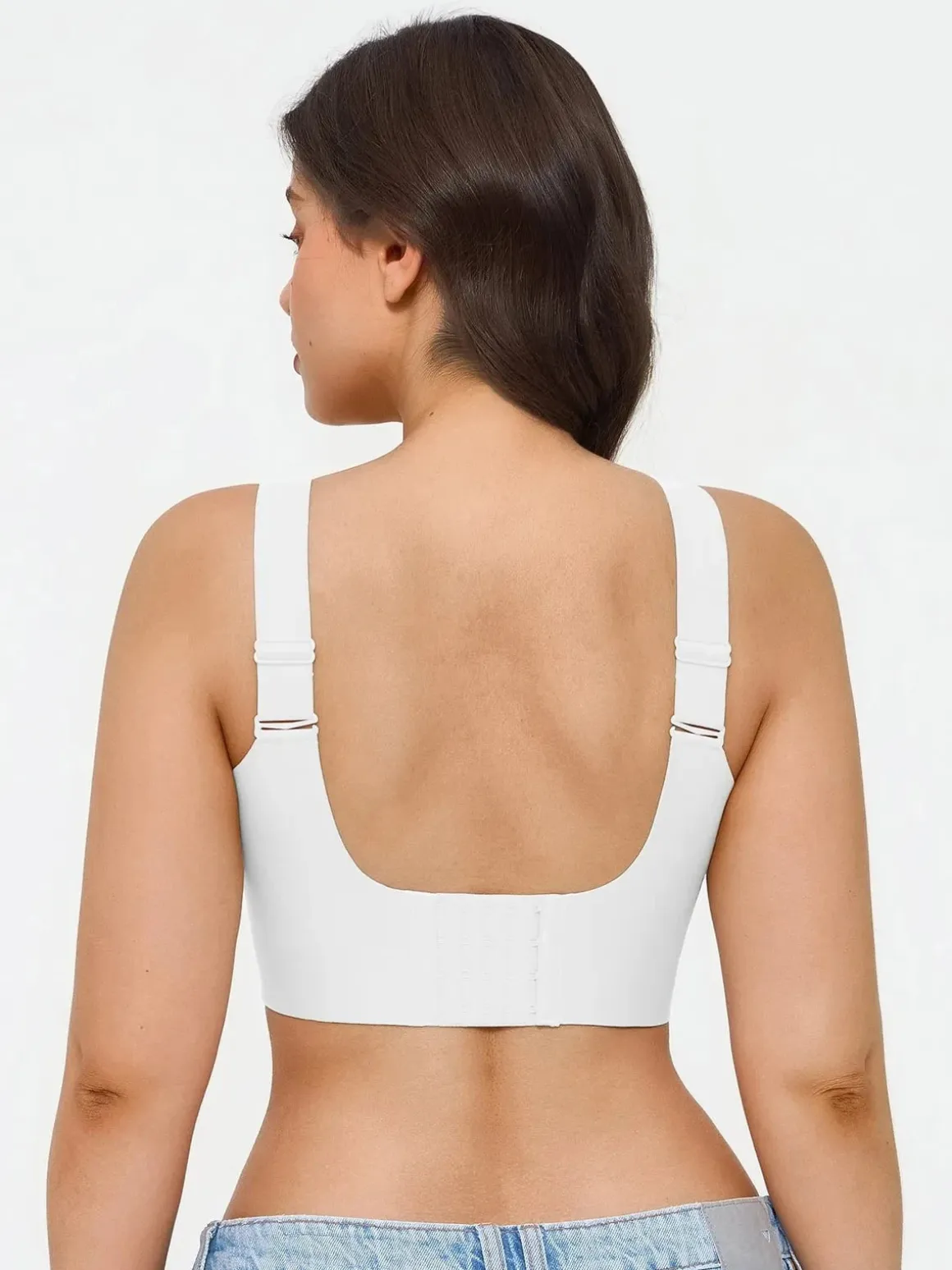 Wireless Wide Strap Everyday Supportive Push Up Comfort Bra